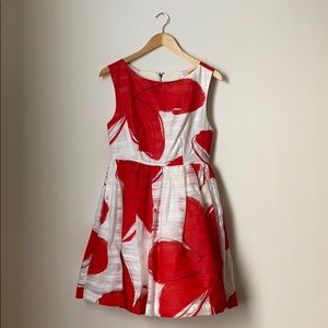 Alice + Olivia Hand Painted Floral Dress 6